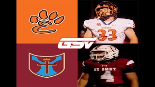 7 EDWARDSVILLE VS 3 DE SMET HIGLIGHTS football [upl. by Edelman]