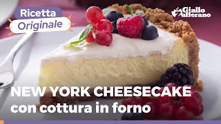 NEW YORK CHEESECAKE RICETTA ORIGINALE [upl. by Suirtemed]