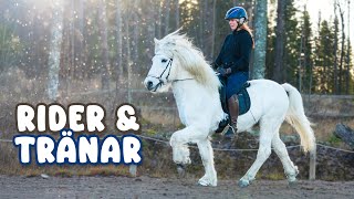 RIDER FÖRSTA GÅNGEN PÅ TÄVLINGSBANA [upl. by Warton895]