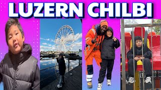 Went to Luzern Chilbi  Tibetan kid vlogger [upl. by Huggins871]