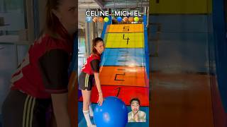 SKOR TERTINGGI challenge trampoline sports ngeshortsdulu [upl. by Cheston]