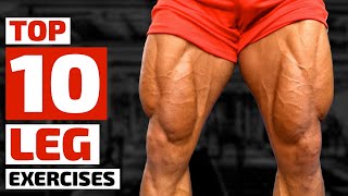 Top Trainers Agree These are the 10 Best Exercises for Building Bigger Legs [upl. by Barton610]