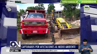 Capturados por afectaciones al medio ambiente [upl. by Parrisch]