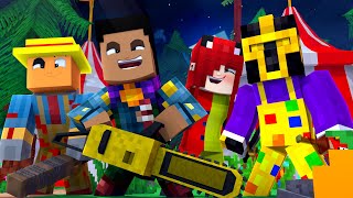 NOS CONVERTIMOS EN PAYASOS ASESINOS EN MINECRAFT TROLL 😱 [upl. by Adnilym]