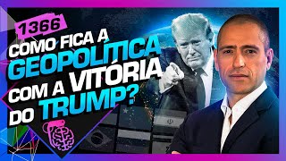 A GEOPOLÍTICA DO MUNDO COM A VITÓRIA DO TRUMP PROF HOC  Inteligência Ltda Podcast 1366 [upl. by Ahseen]