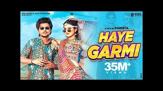 Haye Garmi  New Haryanvi Song  New Dj Haryanvi song 2024 [upl. by Travax]