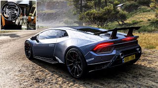 Lamborghini Huracán Performante  Forza Horizon 5  Thrustmaster T300RS Gameplay [upl. by Ballard750]