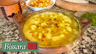 Bissara Maison  Recette Marocaine Végétarienne Facile et Rapide [upl. by Ayotnom]