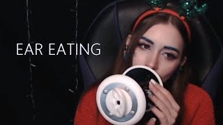 Ear Eating 3dio ASMR  Twitch ASMR 15 [upl. by Viola]