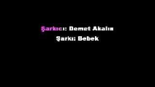 Demet Akalın  Bebek Karaoke [upl. by Ami]