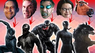 10 Different Forms of VENOM Explained from liveaction MARVEL movies [upl. by Mahtal524]