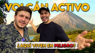 Así es VIVIR AL LADO DE UN VOLCÁN en COSTA RICA 🌋 ft ArayaVlogs [upl. by Aisinut]