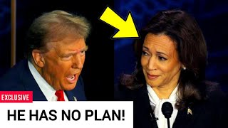 Kamala Harris Confronts Donald Trump live on Camera  presidential debate [upl. by Marty]