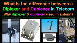 What is the difference between a Diplexer and Duplexer  duplexer vs diplexer  combiner vs duplexer [upl. by Aivila700]