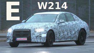 Mercedes Erlkönig EKlasse EClass W214 2023 prototype  4K SPY VIDEO [upl. by Atila445]