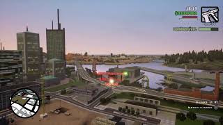 GRAND THEFT AUTO SAN ANDREAS GAMEPLAY no Ps4 [upl. by Annaiuq739]