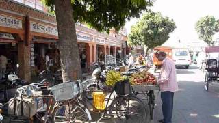 Inde 2009  Jaipur  Tripolia Bazar road [upl. by Threlkeld]