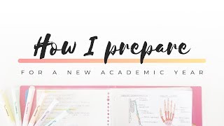 How I prepare for a new academic year  Back to school 2019  studytee [upl. by Stella]