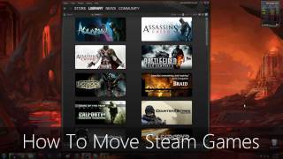 How To Move Steam Games Symlinks [upl. by Reuven842]