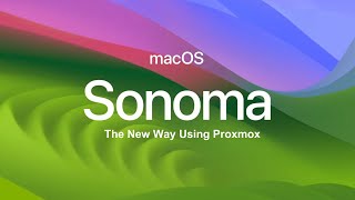 Hackintosh Sonoma Beta 2 The New Way Using Proxmox [upl. by Atikaj322]