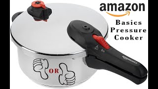 Amazonbasics Pressure Cooker review by Chef Shahnaz [upl. by Redmond]