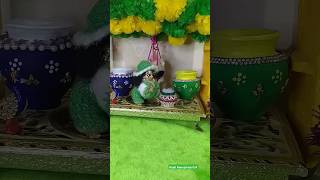 Laddu Gopal Ne Makhan kha Li Jay Shri Krishna Radhe Radhe [upl. by Latin]