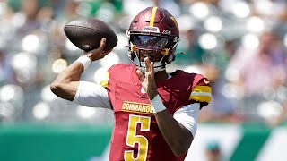 Every run and throw from QB Jayden Daniels preseason debut  Preseason Week 1 [upl. by Annahgiel]