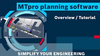 EN Bosch Rexroth MTpro Planning Software HowTo Video Overview [upl. by Gussie530]