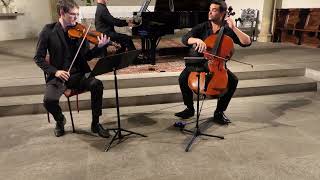 trio Amati Trio Tchaikovsky op50 extrait 4 [upl. by Roshelle]