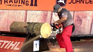 STIHL TIMBERSPORTS® US Championship 2017  Part 1 [upl. by Nerred]