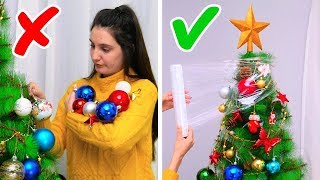 23 ASTUCES GÉNIALES POUR TON SAPIN DE NOËL [upl. by Larcher]