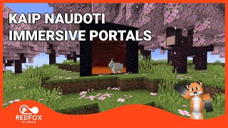 Kaip naudoti Immersive Portals modifikaciją [upl. by Iegres]