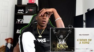 HE DID ITNBA YOUNGBOY 4 SONS OF A KING REACTION VIDEO [upl. by Yentrok647]