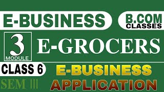 Kerala University BCom EBusinessE Business ApplicationEGrocers Malayalam Class [upl. by Yvon]