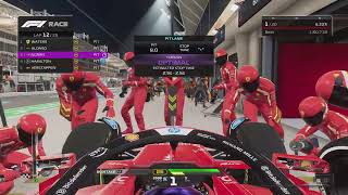 PIT STOP DISASTER  F1 24 Career Mode Season 3 Round 124 [upl. by Annonyw]