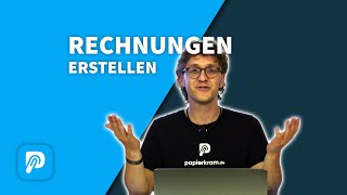 Erste Schritte 6  Rechnungen erstellen [upl. by Hniv]