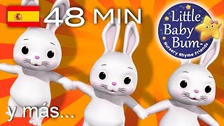 Los conejitos dormilones  Y muchas más canciones infantiles  ¡LittleBabyBum [upl. by Ferwerda647]