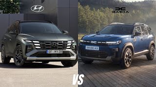 Dacia Bigster vs 2024 Hyundai Tucson – Affordable Adventure vs Premium Comfort [upl. by Lorola]