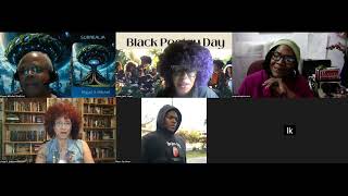 Black Poetry Day Poetry REading featuring 4 Speculative Poets 1017 2024 [upl. by Uzia]