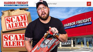 I Bought A Pallet of HARBOR FREIGHT RETURNS For CHEAP Scam [upl. by Esra571]