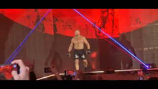 Brock Lesnar Entrance at WWE Elimination Chamber 2022 wwe wwechamber [upl. by Leiram]