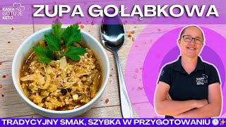 Kasia Gotuje Keto  Zupa gołąbkowa [upl. by Liana9]