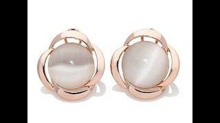 Roberto Faraone Mennella Luna Round Earrings [upl. by Suisyola]