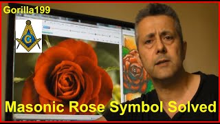 Masonic Rose Symbol Solved  Gorilla199 [upl. by Thaine]