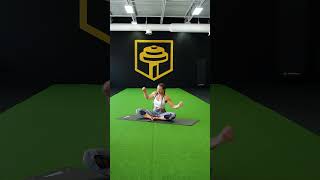 A few exercises to get the middle splits Link to the full workout in the comments [upl. by Anyar]