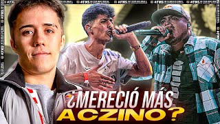 BATALLÓN POLÉMICO 🧑‍⚕️ GAZIR REACCIONA ACZINO VS TIRPA 🔥 FINAL FMS INTERNACIONAL 🏆 [upl. by Naloj313]