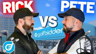 We Spend £500 on 2nd Hand Golf Clubs  Rick Shiels vs Peter Finch Golfbidder Challenge 2024 [upl. by Alyel]