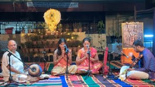 Poorvi kalyani RagaRama Navami Program 2 [upl. by Lalage]