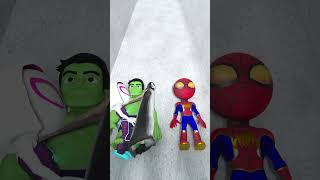 Kiss Run Spiderman vs Hulk In Barry Prison gta spiderman [upl. by Gordy]