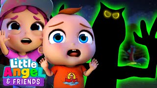 Monsters in the Dark at Camp Song  Little Angel And Friends Kid Songs [upl. by Bruni]